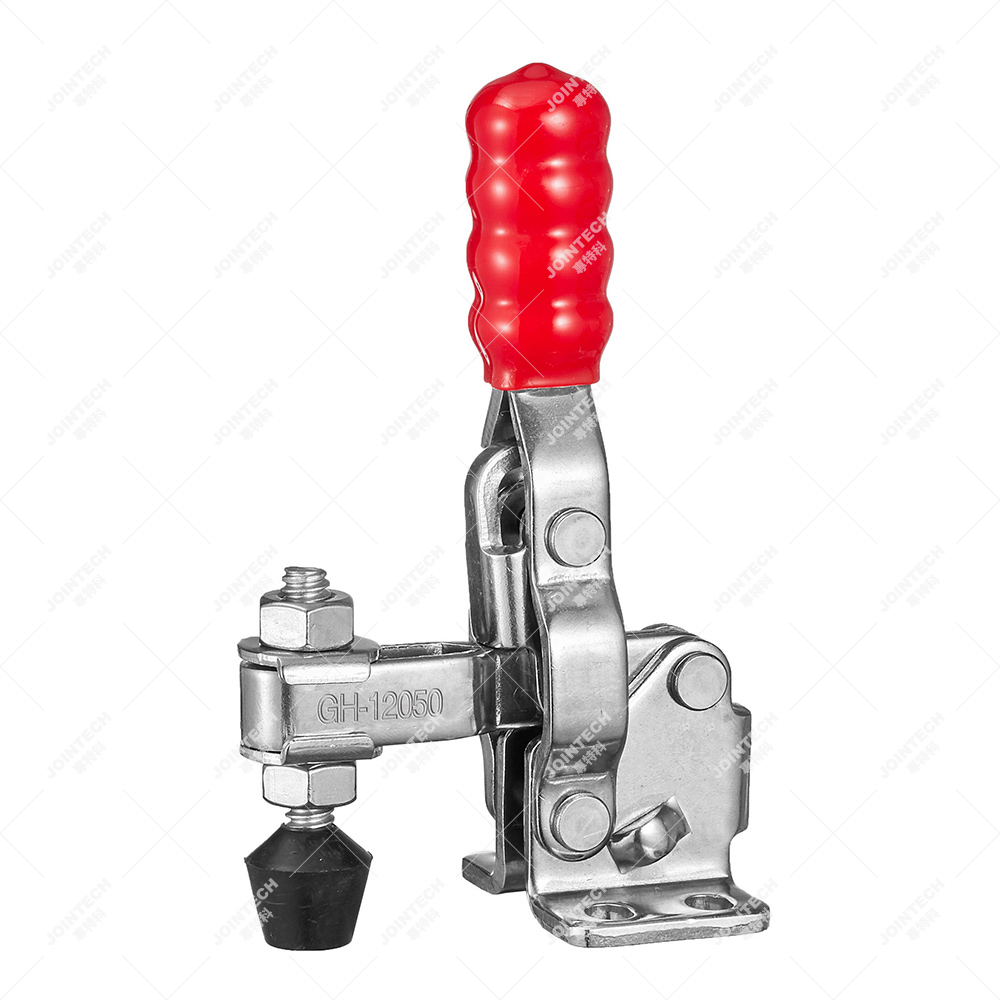 โต๊ะเลื่อยวงเดือนสแตนเลส Jig Vertical Toggle Clamp